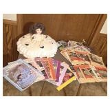 Vintage doll pattern and dollies 1950' 1960's