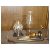 Cornwall candle mirror holder and lantern style