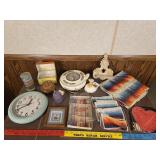 Stamp 29cent clocks daisy lady Italy stitched