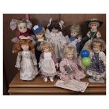 Porcelain Dolls. party time baby