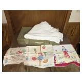 Dollies and hand stitched cloths