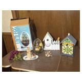 Terrarium kit bird houses handmade corn husk
