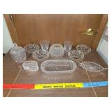 Lead crystal dishes