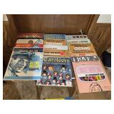 vinyl record albums mid-20th century, featuring