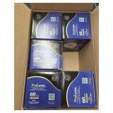 60 watt 5 ct light bulbs G28 warm white
