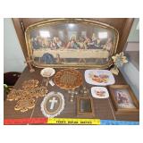 Last supper #505 1958, kitchen prayer crosses