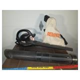 Remington leaf blower w/attachments