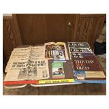 John F Kennedy newspapers and books