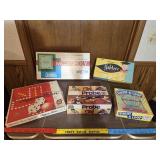 Parker Brothers board games, including Monopoly