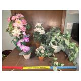 Potted flowers fake
