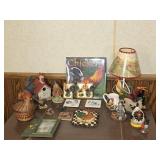Chicken coasters, pot holder, cup and more