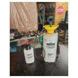 GroundWork 2 Gallon Pump Sprayer and Eliminator 1/2 Gallon Multipurpose Sprayer Set