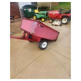 Toro Wheel Horse Lawn Tractor Utility Cart