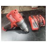 Milwaukee M18 FUEL 18V Mud Mixer Model 2810-20 with Charger
