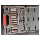 Crescent Socket Set with Hard Plastic Storage Case