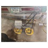 Garden Seed Row Planter with Fertilizer Hopper and Row Marker