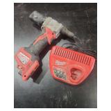 Milwaukee M12 Cordless Rivet Tool Model 2550-20 with Charger