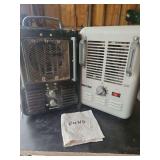 Comfort Zone CZ798BK and Patton PUH680 Electric Space Heaters