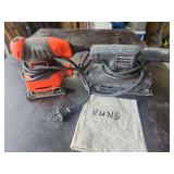 Two Black & Decker Electric Sanders
