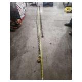 Two Steel Tow Chains with Hooks