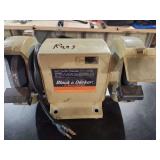 Black and Decker 5-Inch Bench Grinder Model 7901 Type 1