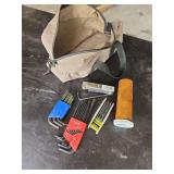 Eklind Hex Key Sets, Kobalt Folding Star Set, Loose Hex Keys, and Canvas Tool Bag