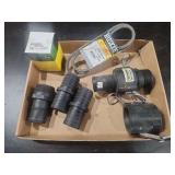 John Deere Part AM144333, Huskee V-Belt, and Banjo Cam Lever Fittings