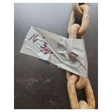 Heavy Duty Tow Chains with Hooks 16 foot 5/8