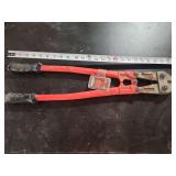 Ace 24 Inch Bolt Cutters With Red Handles and Cr-Mo Steel Jaws