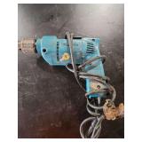 Makita Blue Electric Corded Hand Drill