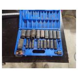 Pro-Grade Impact Socket Set No. 1824D in Blue Storage Case
