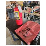Badger High-Flow ABC Dry Chemical Fire Extinguisher with Storage Bag