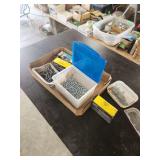 Assorted Fasteners with Screws and Nails