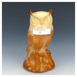 Fenton Chocolate Slag Owl Fenton Chocolate Slag Owl