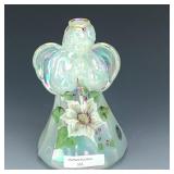 Fenton Pearlized Decorated & Signed Angel Fenton Pearlized Decorated & Signed Angel