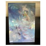 Abstract Acrylic on Aluminum