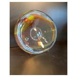 Art Glass Bowl w/ Stand by Paul Manners