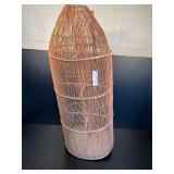 Wicker & Rush Fish Trap