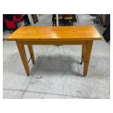 Rolling Maple Work Table