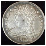 1838 Capped Bust Half Dollar