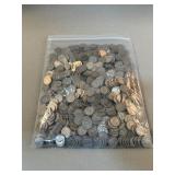 Large Collection of Predominantly Buffalo Nickels