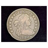 1800 Draped Bust Silver Dollar