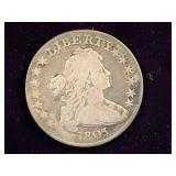 1803 Draped Bust Silver Dollar