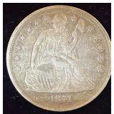 1871 U.S. Silver Dollar