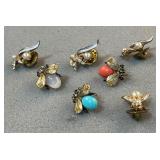 Collection of Bee & Bug Costume Pins