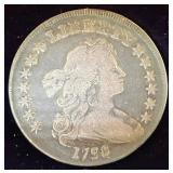 1798 Draped Bust Silver Dollar