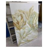 Large Contemporary Floral Style Print