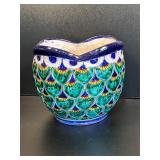 Majolica Style Planter
