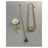 Vintage Gold Tone Women