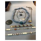 Collection of Costume Jewelry: Quality Beads, etc.